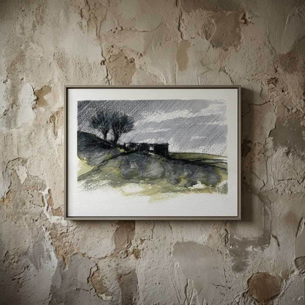 Top Withens - Colour Sketch