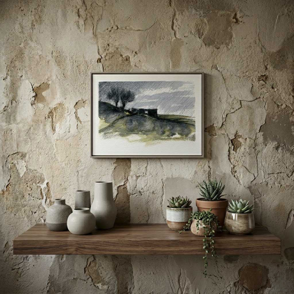 Top Withens - Colour Sketch