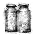 Milk churns