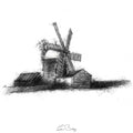Traditional windmill