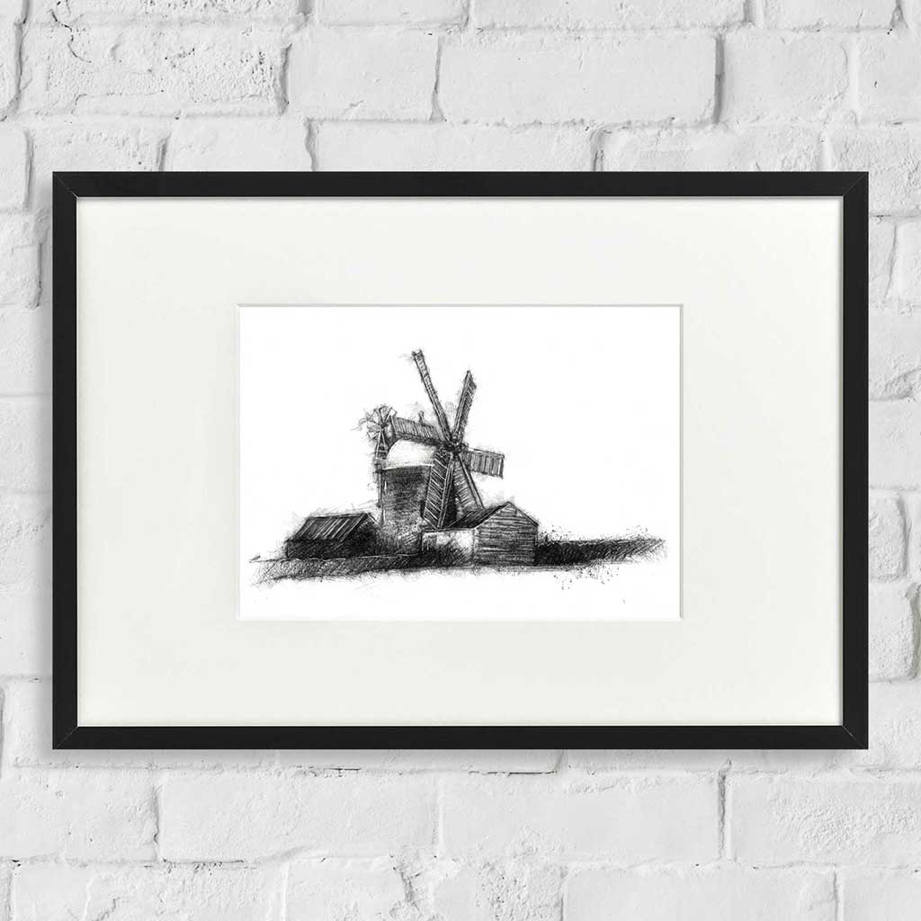 Traditional windmill
