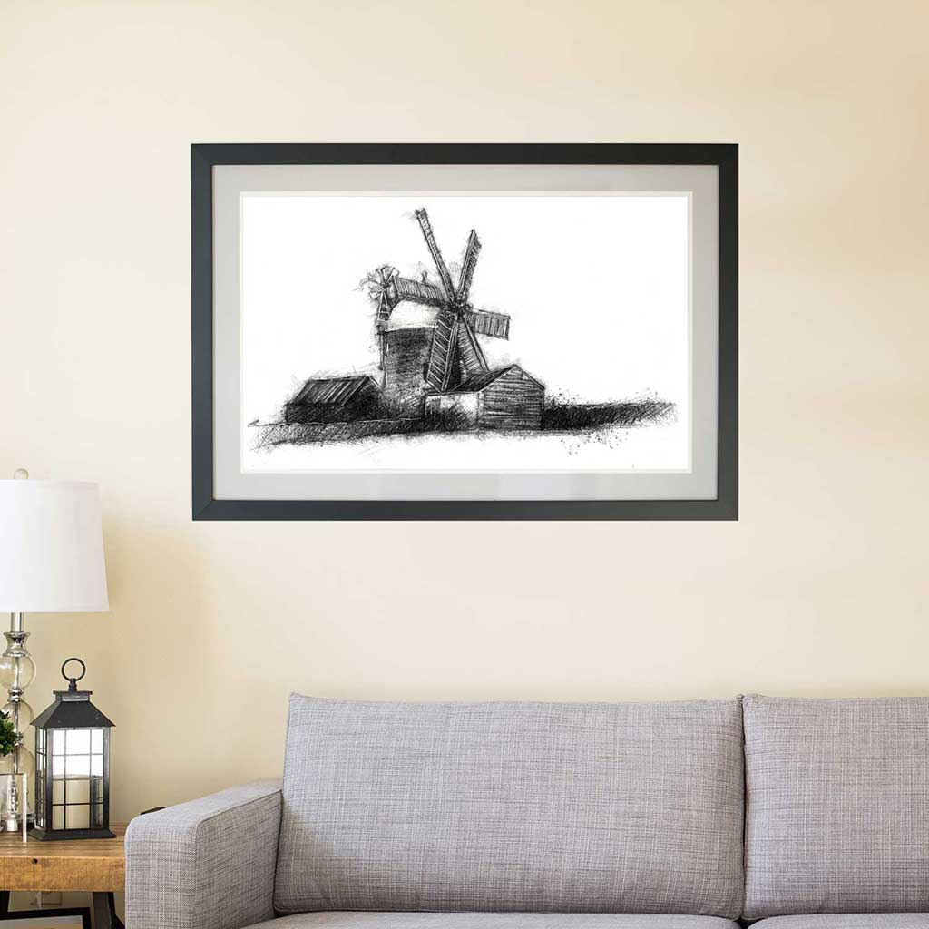 Traditional windmill