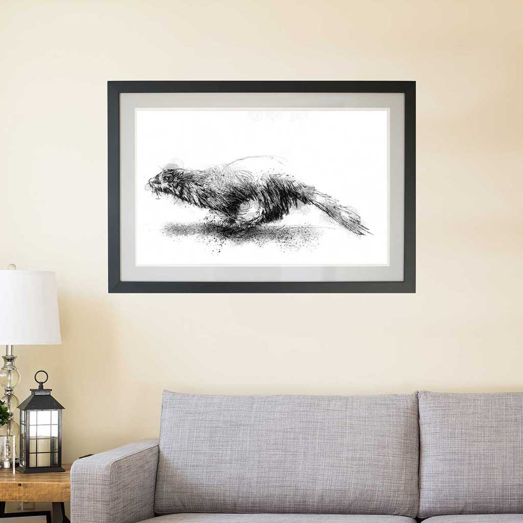 Running mink