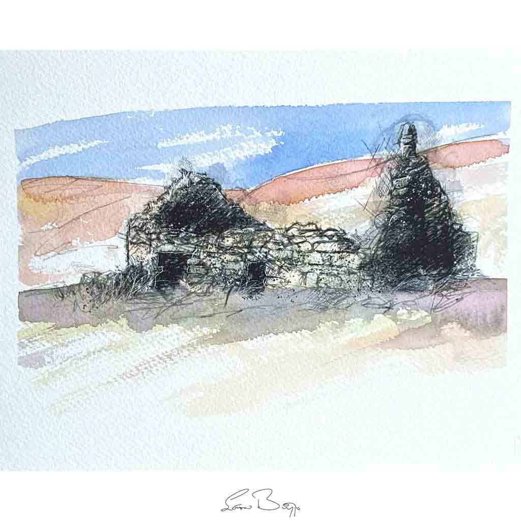 Moorland ruin