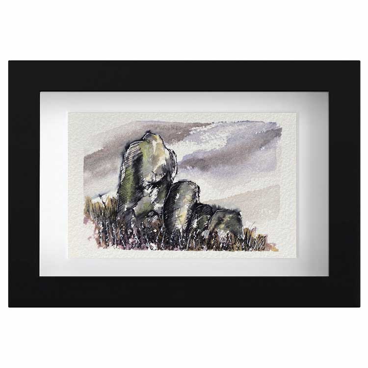 Cumbrian stone mini sketch