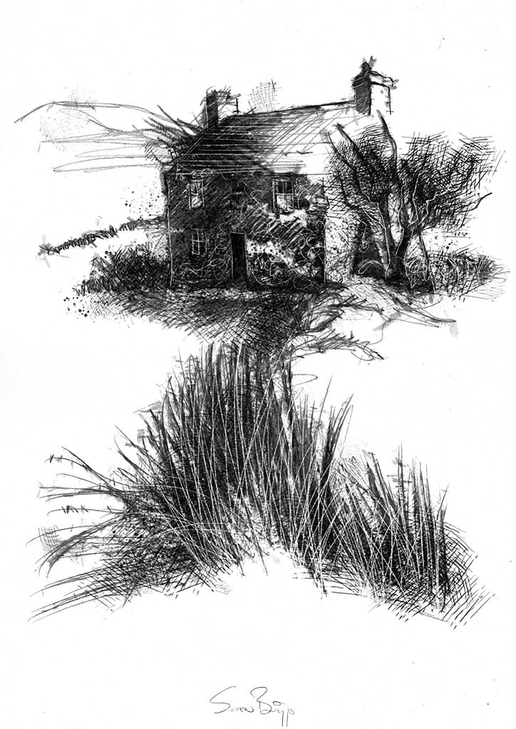 Moorland ruin