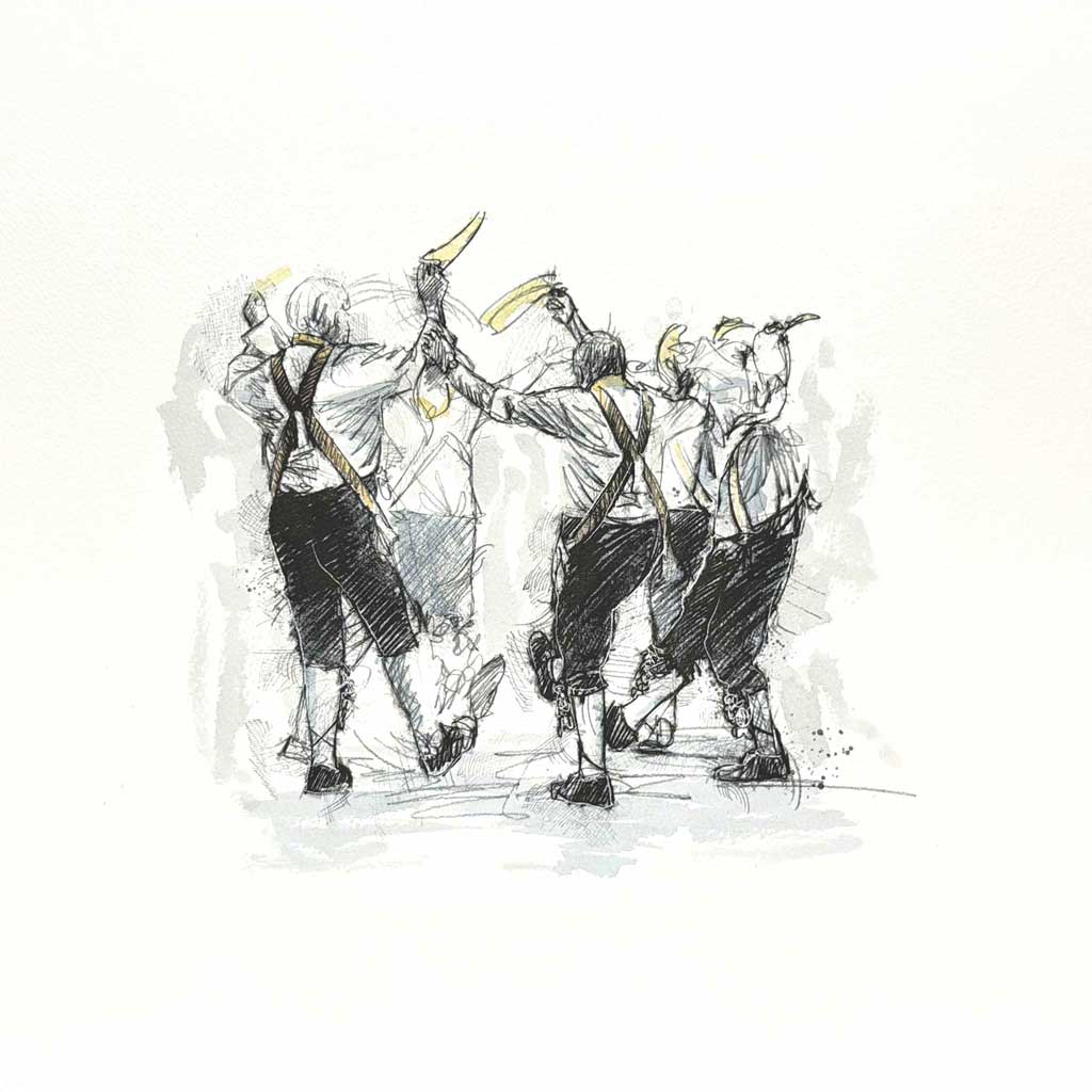 Morris dancers Aldbury