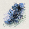 Mussels original mini sketch