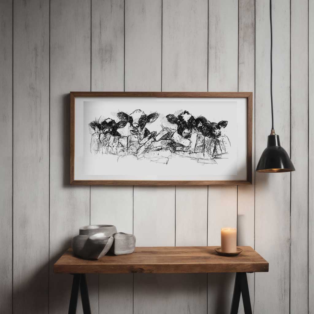 Cow line wide format