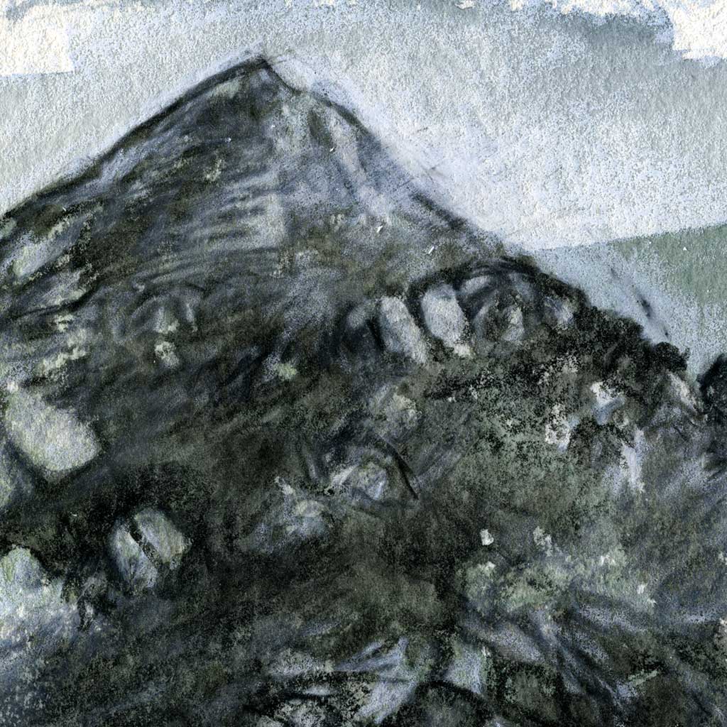 Old man Coniston - Colour Sketch | small one off