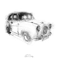 Old Austin car