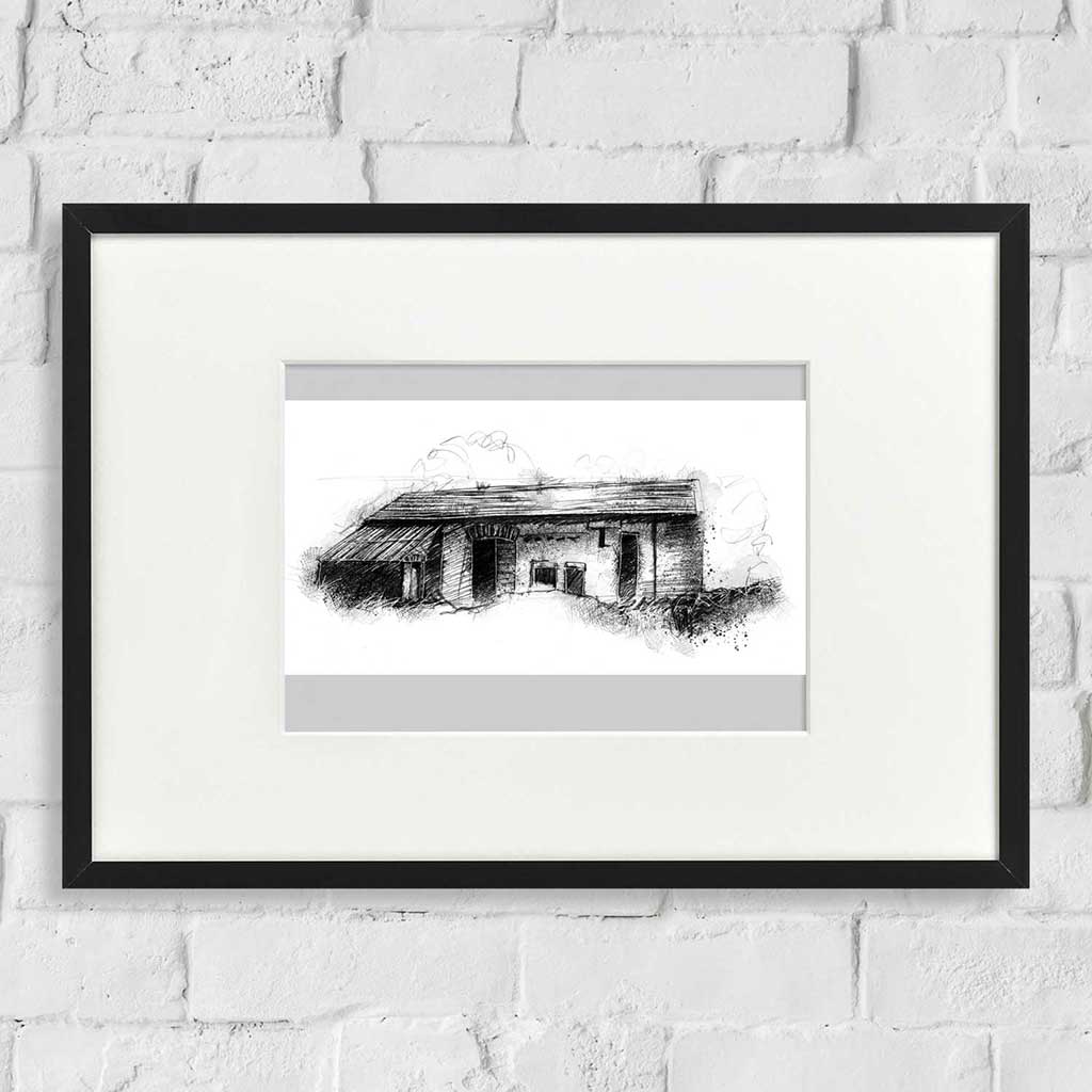 Old Yorkshire barn