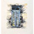 Old door original mini sketch