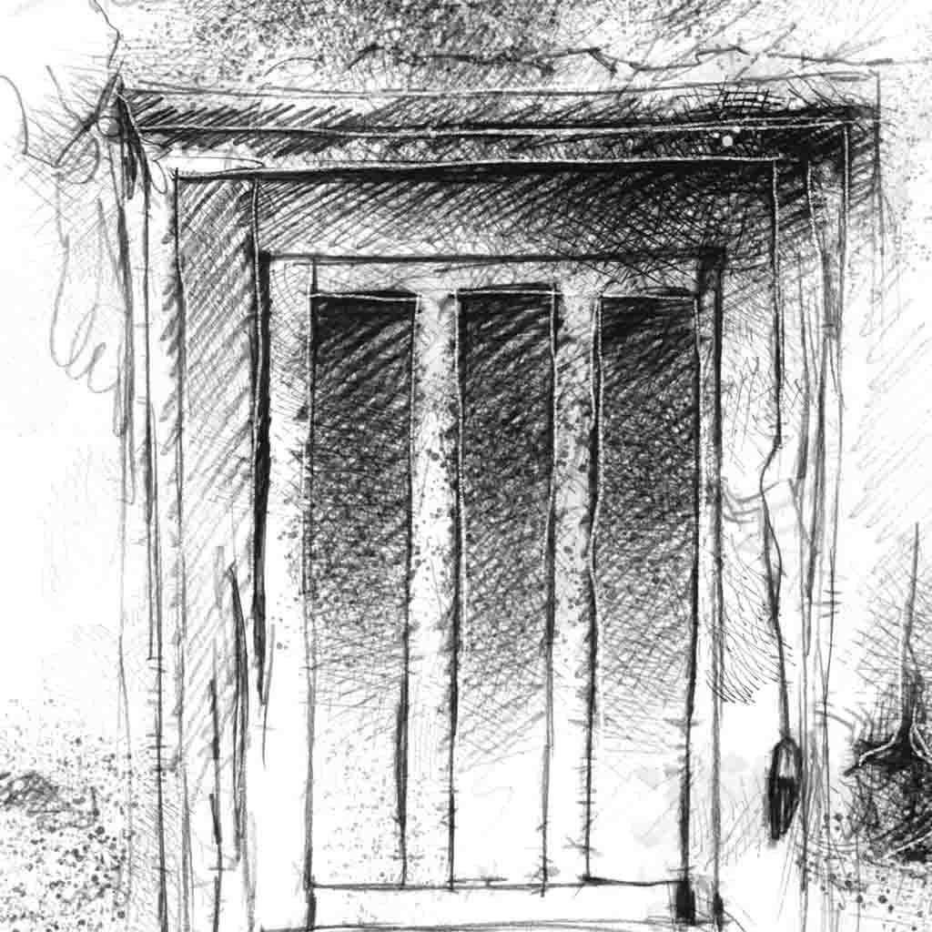 Spanish old door