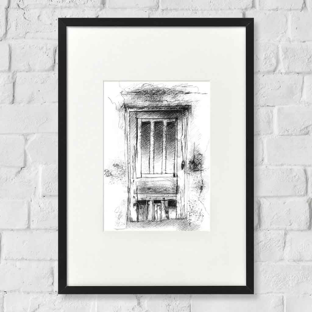 Spanish old door