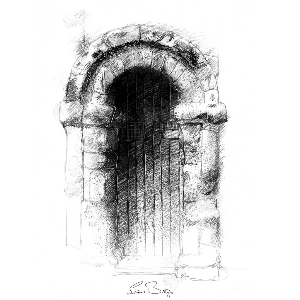 Arched doorway