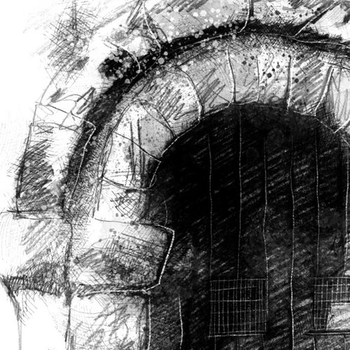 Arched doorway
