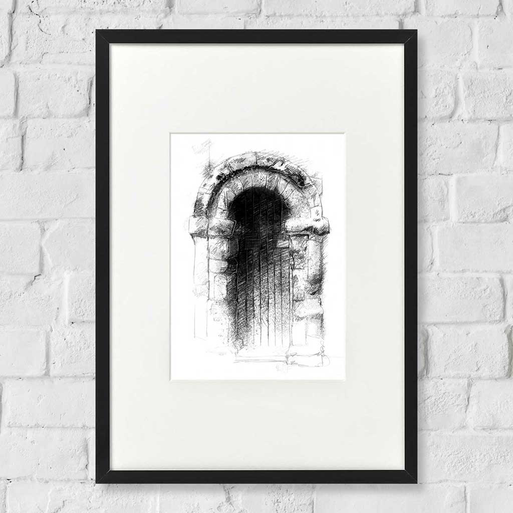 Arched doorway