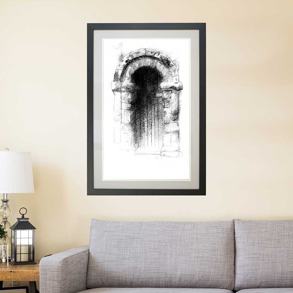 Arched doorway
