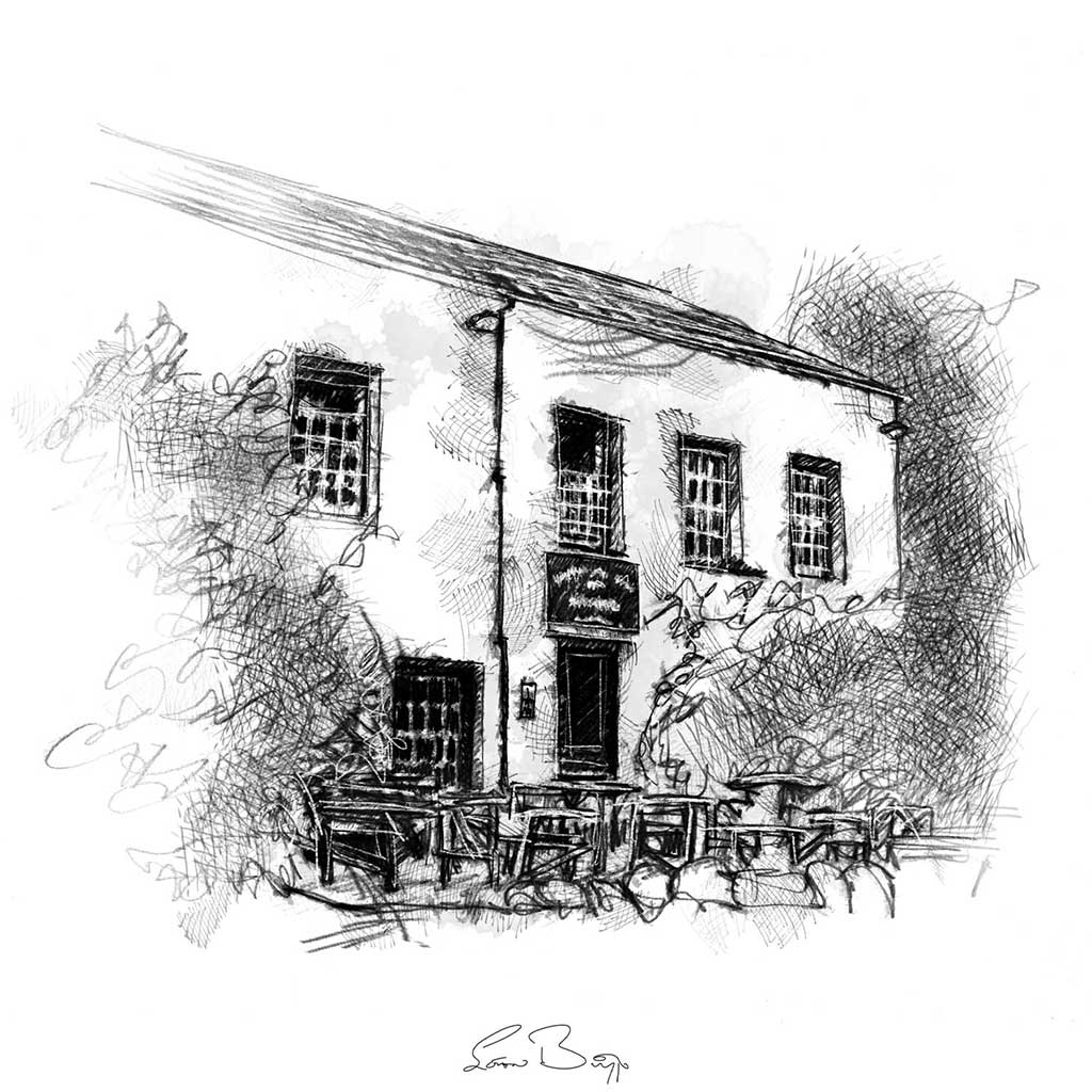 Old dungeon ghyll pub