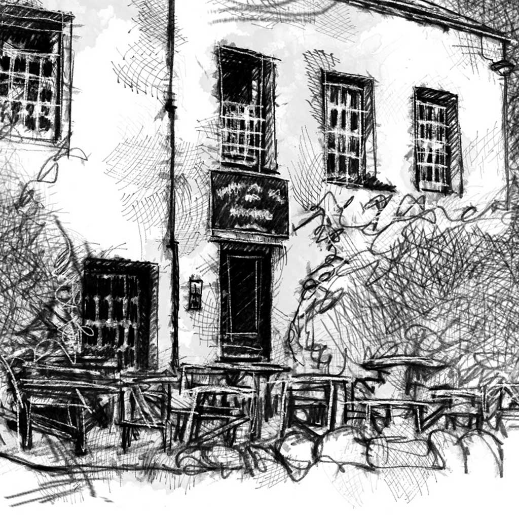 Old dungeon ghyll pub