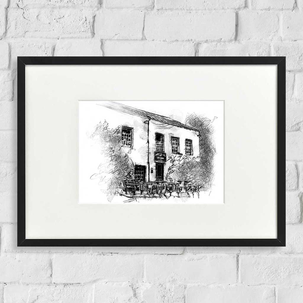 Old dungeon ghyll pub