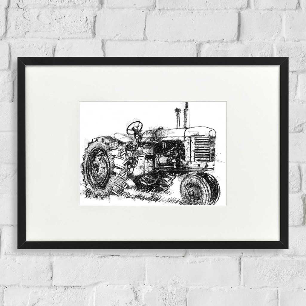 Old tractor