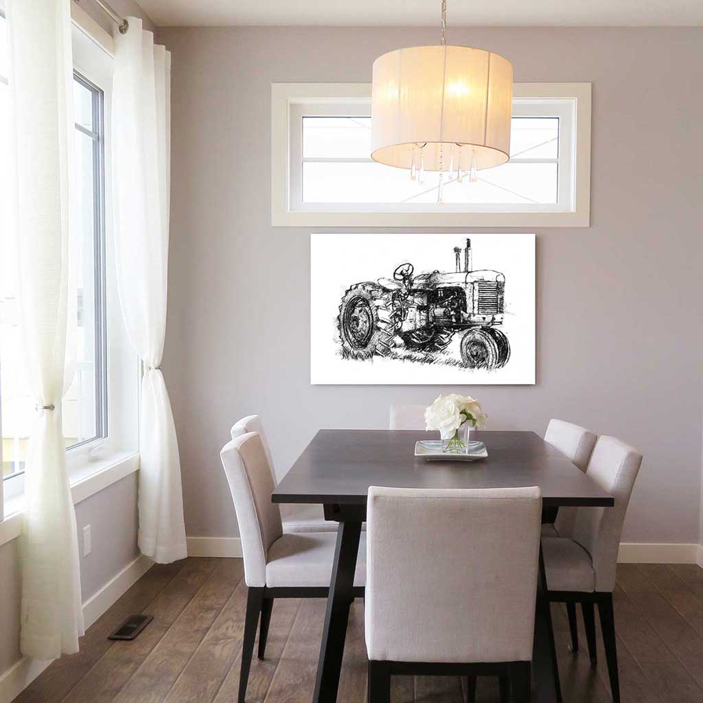 Old tractor