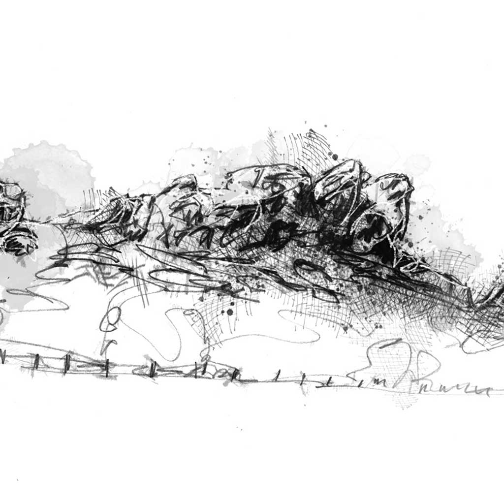 Peak district rocks