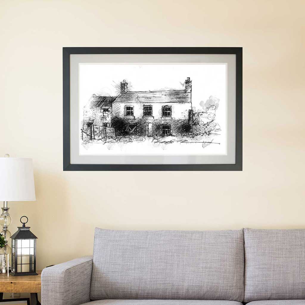 Abandoned farmhouse