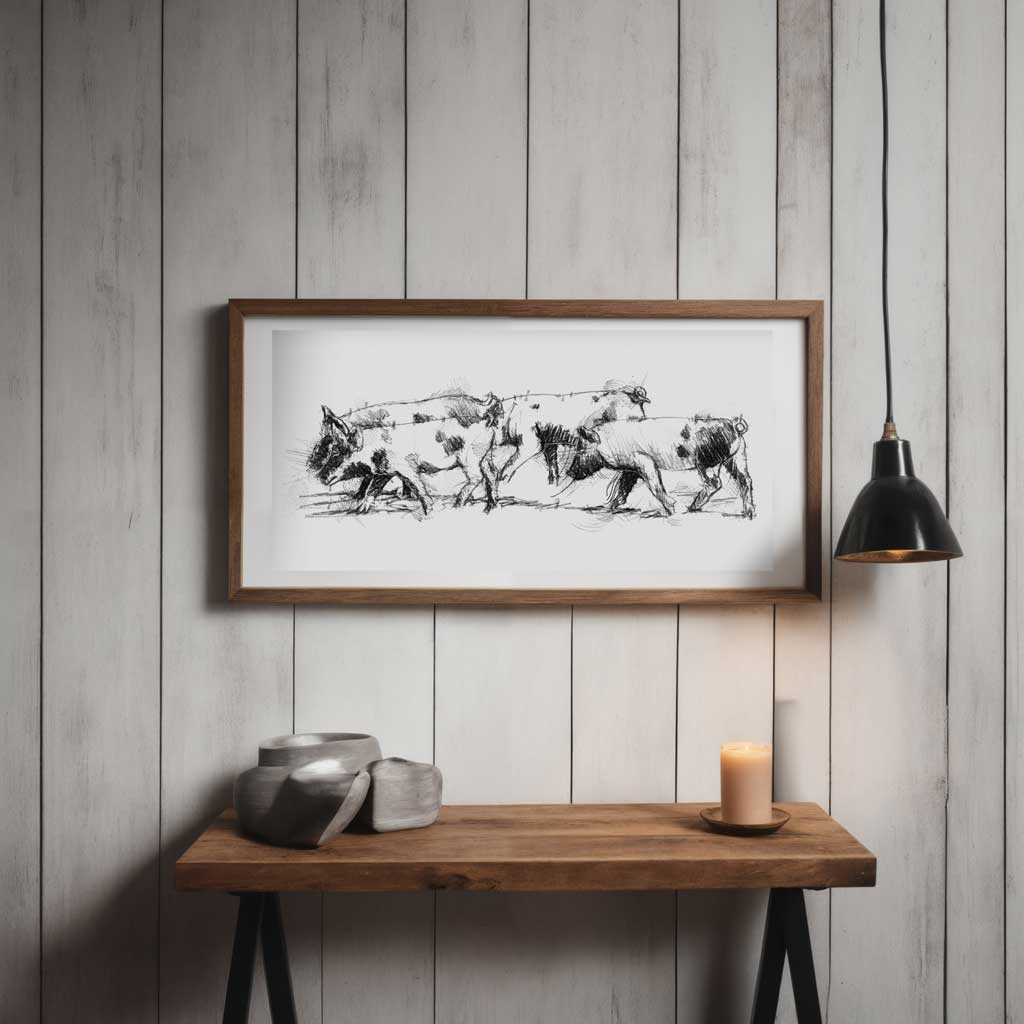 Piglet stroll wide format