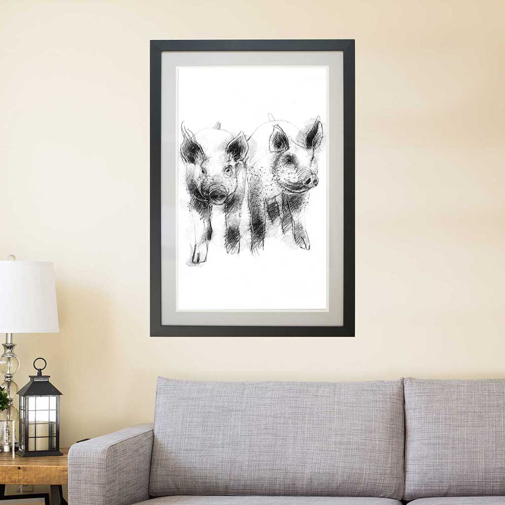 Piglet sisters