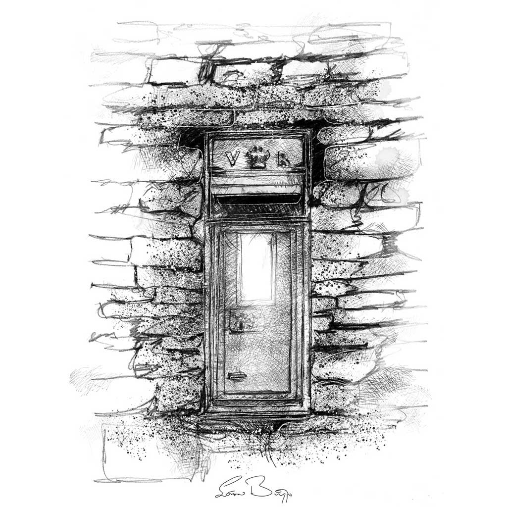 Victorian post box