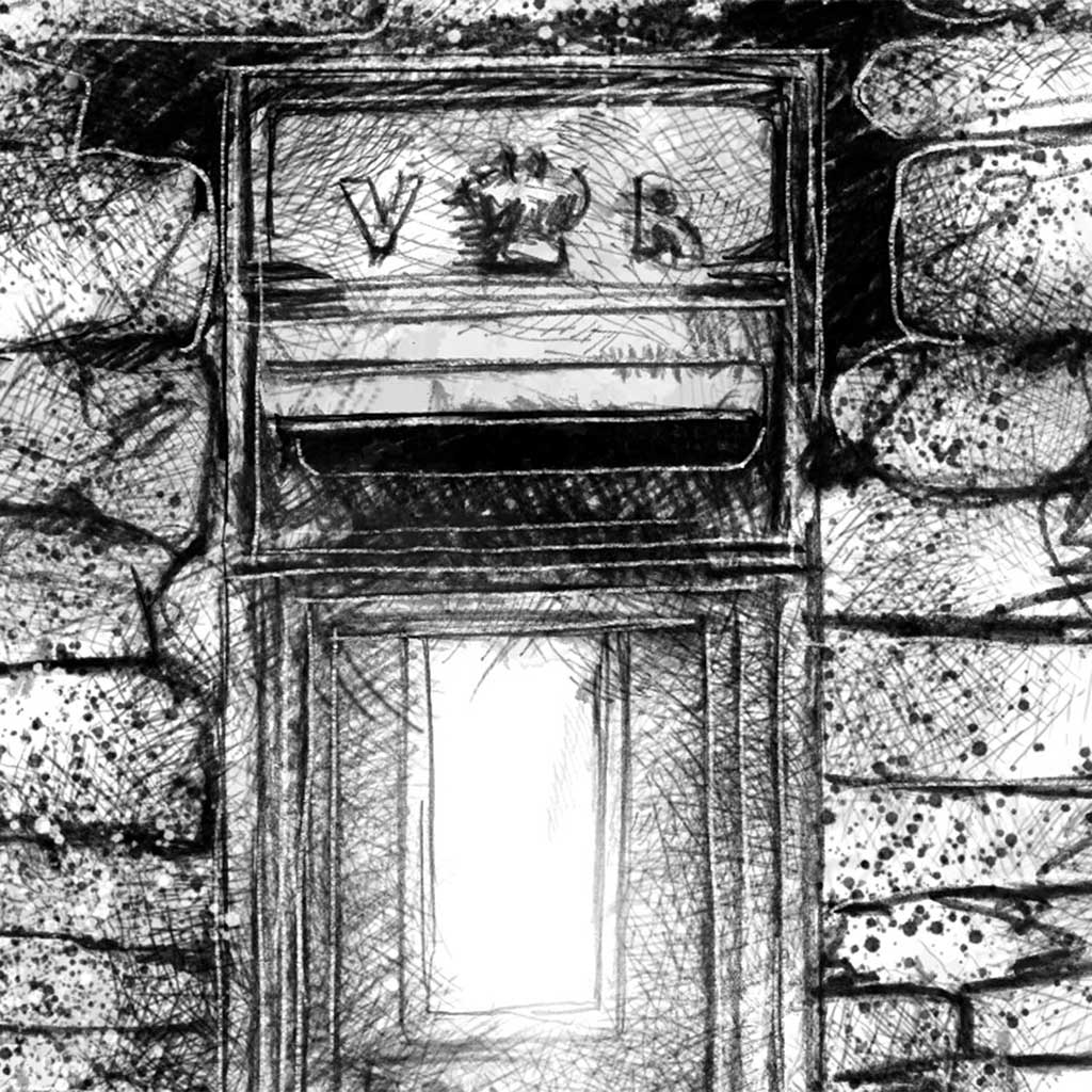 Victorian post box