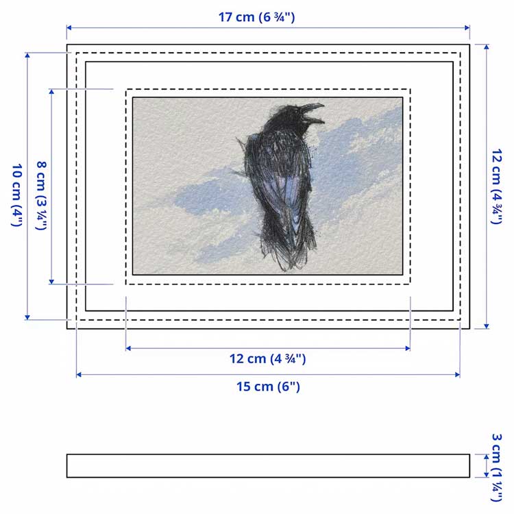 Raven call mini sketch