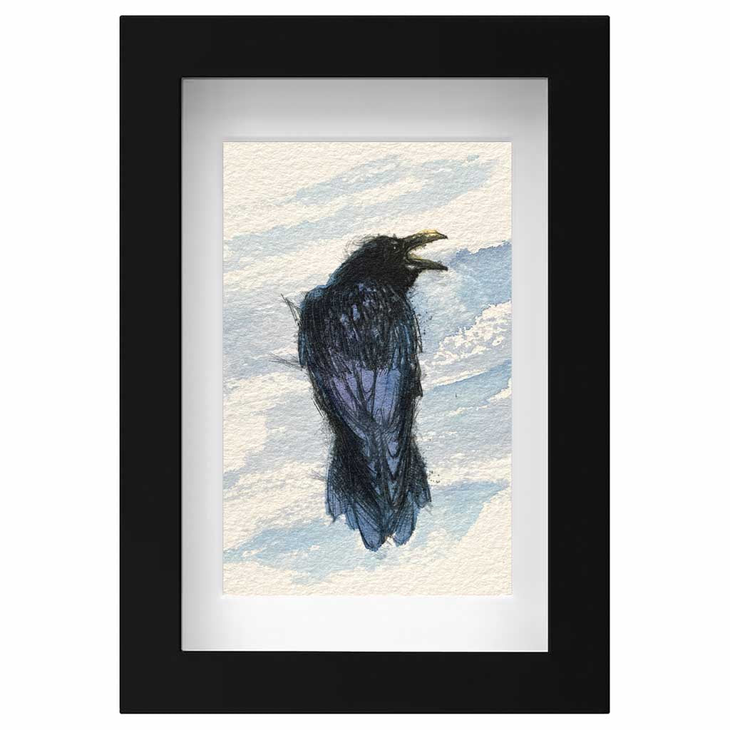 Raven original mini sketch