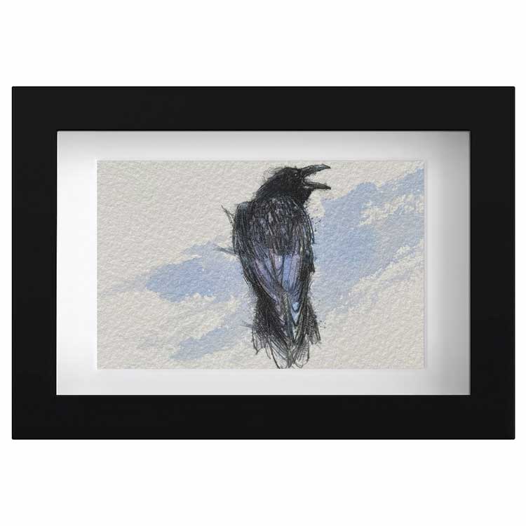 Raven call mini sketch