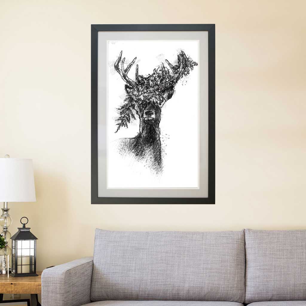 Red deer headwear