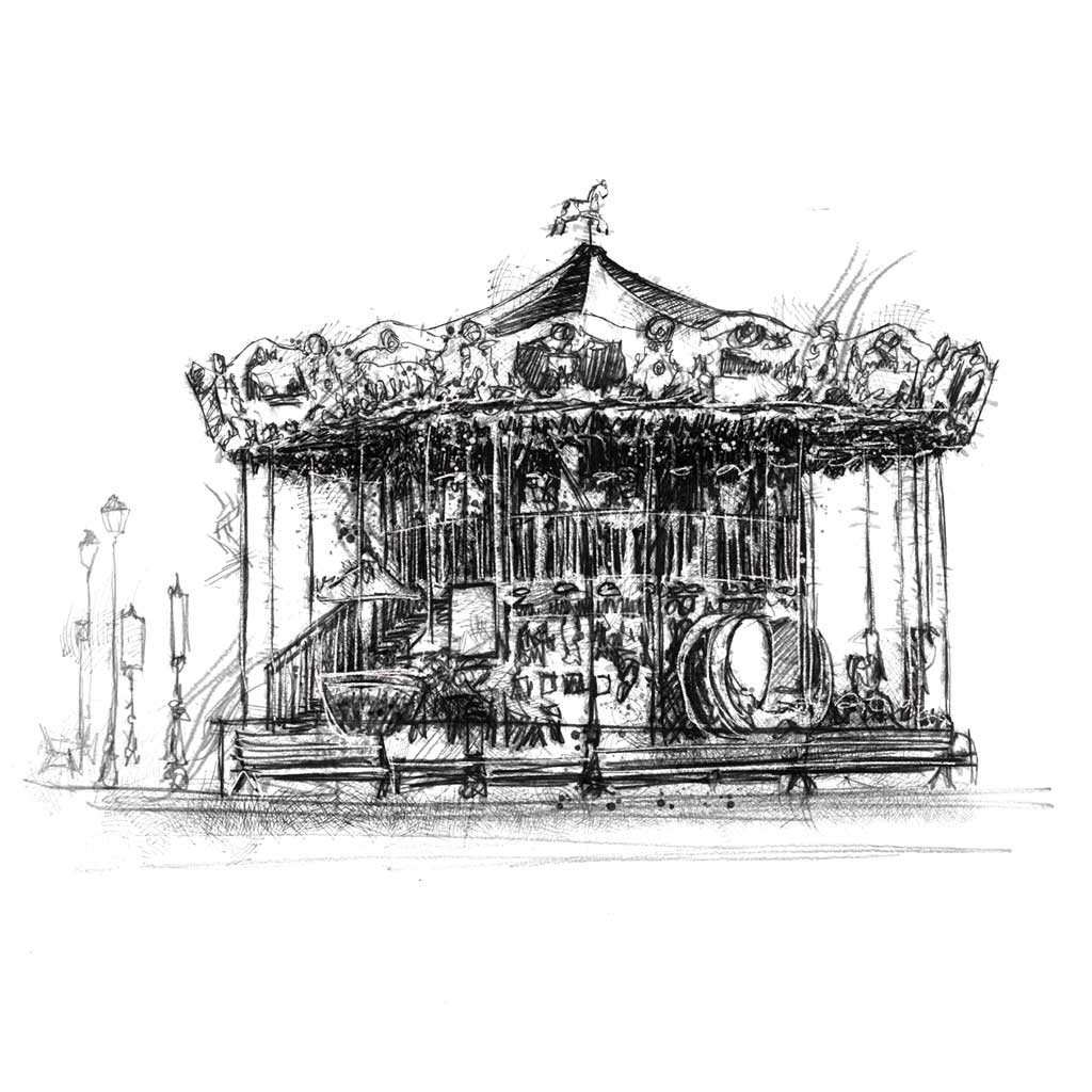 Honfleur carousel