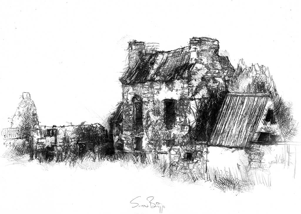 Abandoned farmhouse