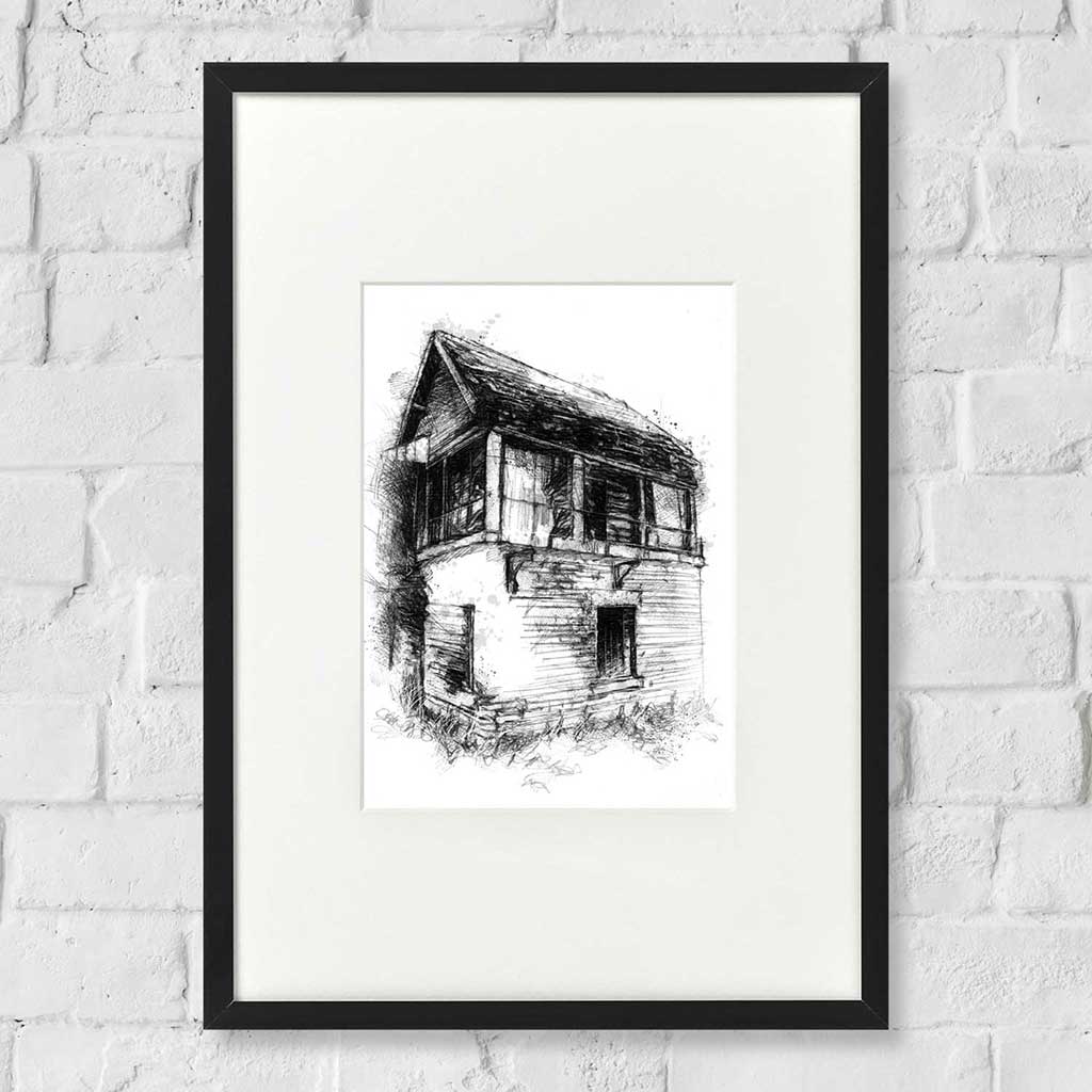 Abandoned signal box