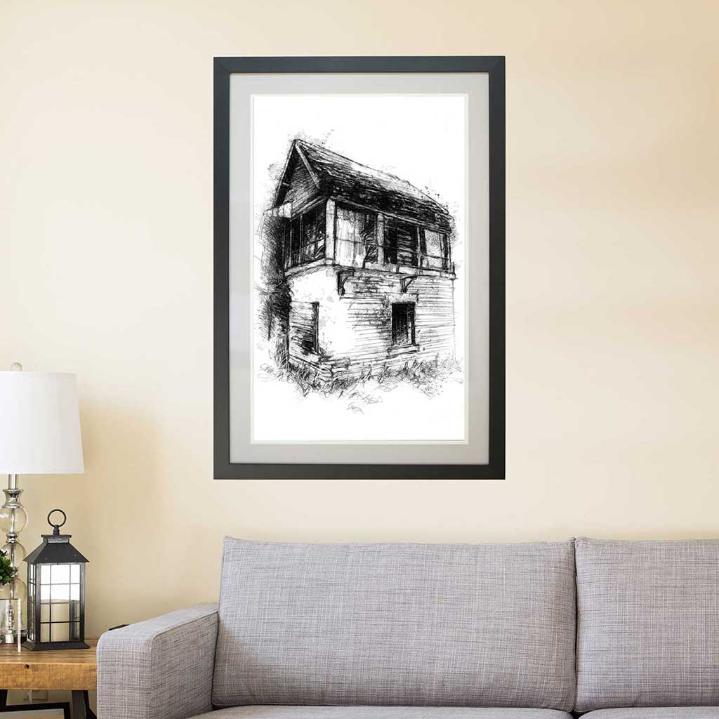 Abandoned signal box