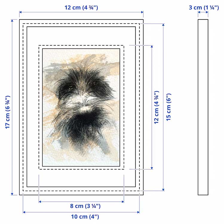 Scruffy dog mini sketch