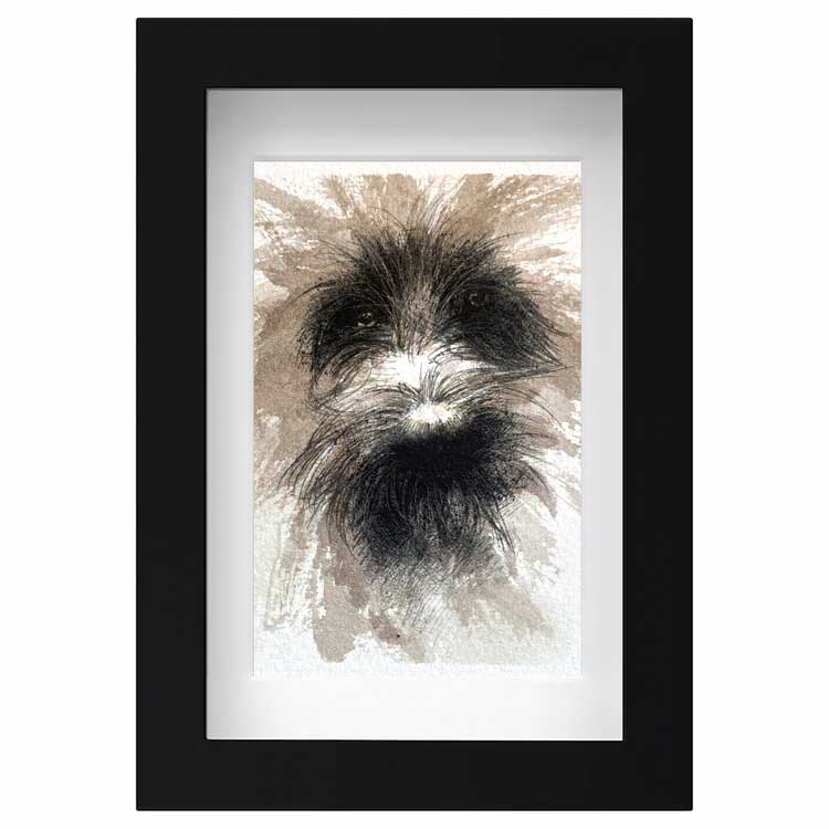 Scruffy dog mini sketch