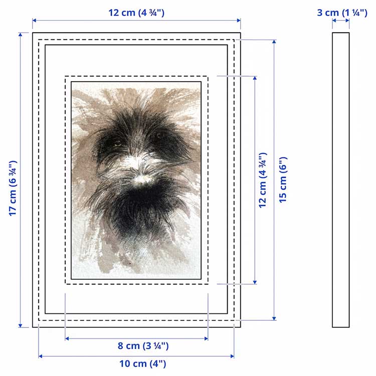 Scruffy dog mini sketch