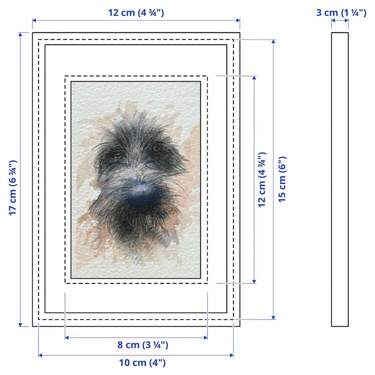 Scruffy dog mini sketch
