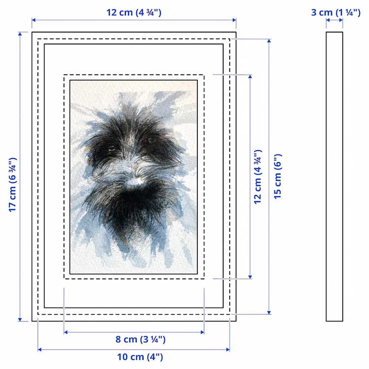 Scruffy dog mini sketch