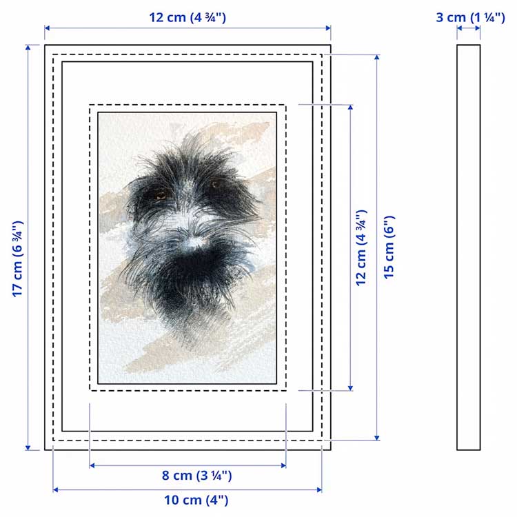 Scruffy dog mini sketch