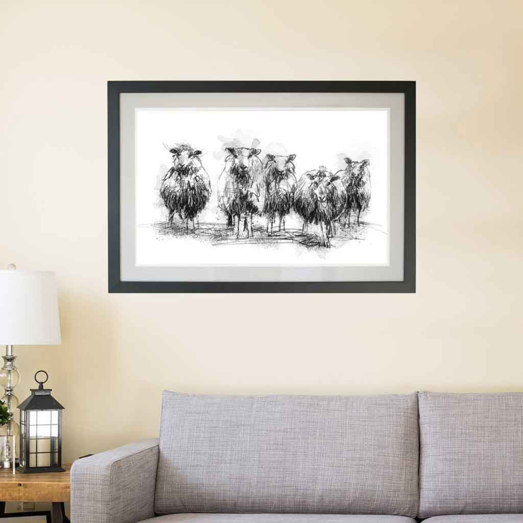 Sheep line