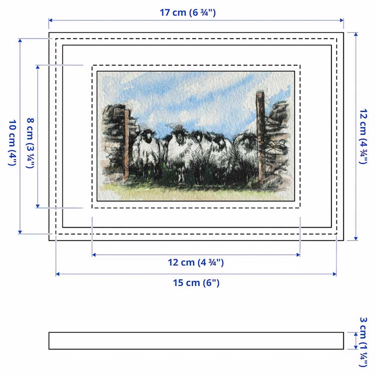 Sheep gate mini sketch